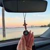 Автомобильный крестик-подвеска Декор Крестик Для зеркала заднего вида Изысканные автомобильные аксессуары для интерьера Декор для зеркала заднего вида Для мужчин женщин