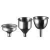To Clean Durable Oil Vinegar Stainless Steel Wine Spice Kitchen Tool Filling Tool Household Funnel