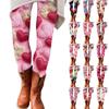 Women's Pants Valentine's Day 3D Printed Stretch Soft Leggings Casual Home Pajama Pants