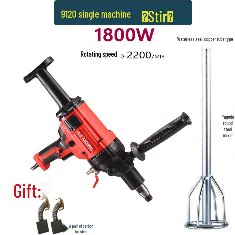 Dual-Use High-Power Handheld & Desktop Concrete Core Drill Machine with Water & Electricity Options