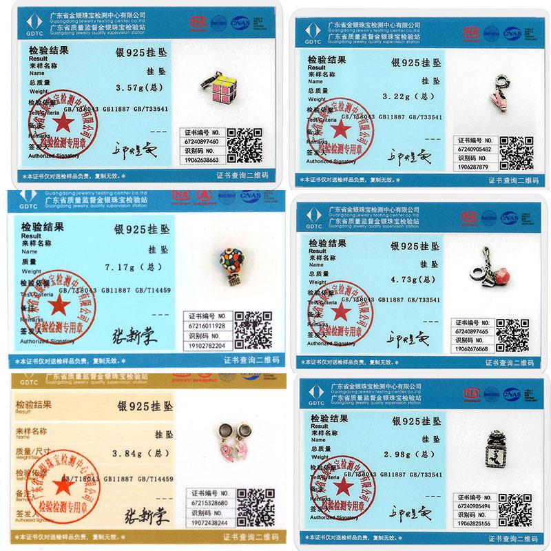 Шарм Медный Розовый Подвеска Шарм Подходит для Оригинального Шарм-Браслета Ожерелья Бусины DIY Ювелирные Аксессуары