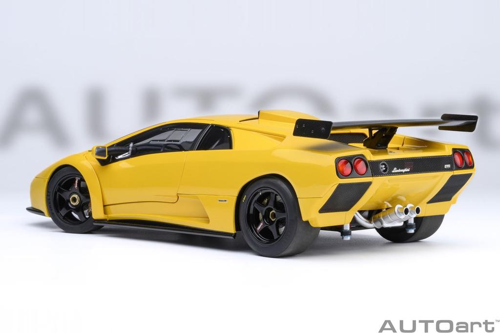 AUTOart Scale Lamborghini Diablo GTR Finished Product 79138 1/18 (Yellow)