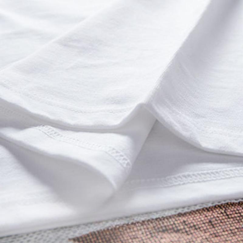 100% хлопок, футболка с короткими рукавами, мужская летняя свободная рубашка в стиле Hundred Trend Ins, пуловер с круглым вырезом, дышащие, впитывающие пот, удобные топы