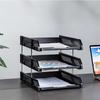 Стеллаж для хранения, трехслойный стеллаж для файлов, настольный органайзер, многослойный лоток для файлов, архивы