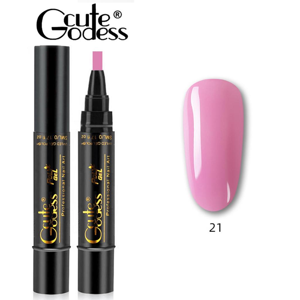 Гель-лак для ногтей, 6 шт., гелевая ручка для ногтей в один шаг, 3 в 1, замачиваемая УФ-светодиодная лампа, инструменты для дизайна ногтей