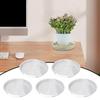 5 шт. 6/8/10 дюймов прозрачные пластиковые поддоны для растений подставки под цветочные горшки поддоны для сбора капель принадлежности для садоводства