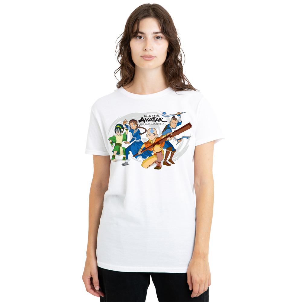 Аватар: Унисекс Взрослая Групповая Футболка Аватар: Легенда об Аанге