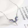 Crystal Temperament Angel Wings Korean Neck Jewelry Choker Woman Necklaces Clavicle Chain