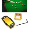 Pool Chalks Holder with Belt Clip Billiard Chalks Case Portable Magnetic Billiard Cue Chalks Box for Snooker Players
