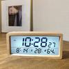 DEMI Digital Table Alarm Battery Natural Temperature and Humidity Alarm Interior Table Living Stops Alarm by Just Portable LOUS. Clock, Clock,