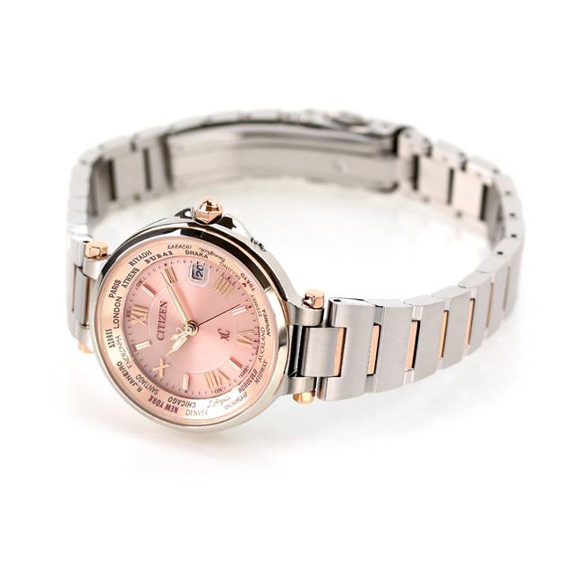 Citizen XC Часы Розовые Eco-Drive Радиоуправляемые Женские EC1014-65W