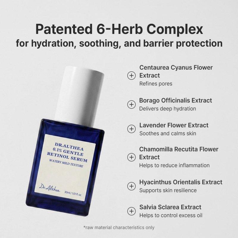 Dr.Althea 0.1% Gentle Retinol Serum 30ml