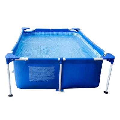 Прямоугольное покрытие для бассейна, водонепроницаемое, устойчивое к ультрафиолетовому излучению, всепогодная защита, универсальное, простое в установке, защитное для бассейна