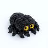 Colorful Appearance 3D Printed Spider Ornament Desktop Size Articulated Fidget Toy  Spider Lovers