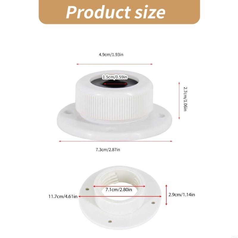 28GC Versatile Boat Wire Hole Cover Space Saving Marine Cable Entry Sealing Ensuring Secure & Dry Electrical