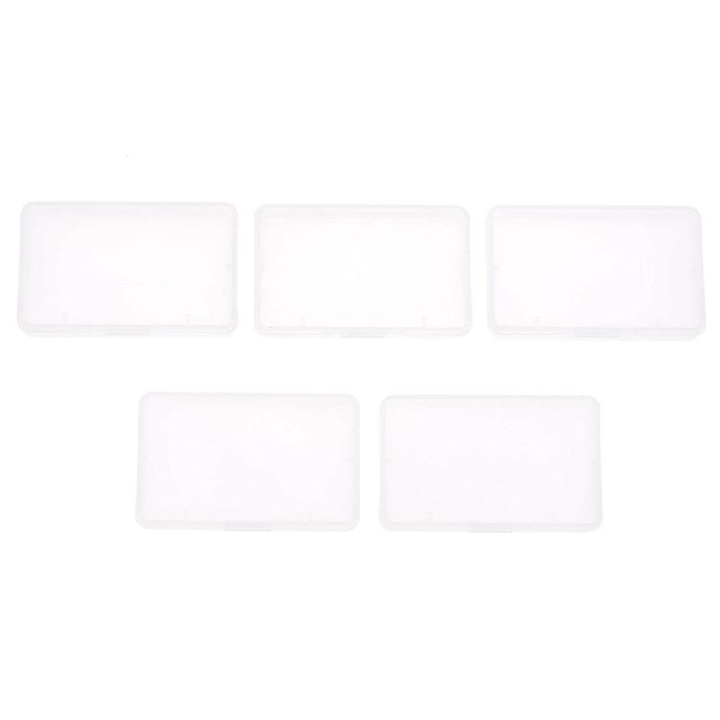 5 шт. Прозрачный кейс для игрового картриджа для Gameboy Advance Gba Gbc Пластиковая пылезащитная коробка-крышка для Gameboy Color Pocket