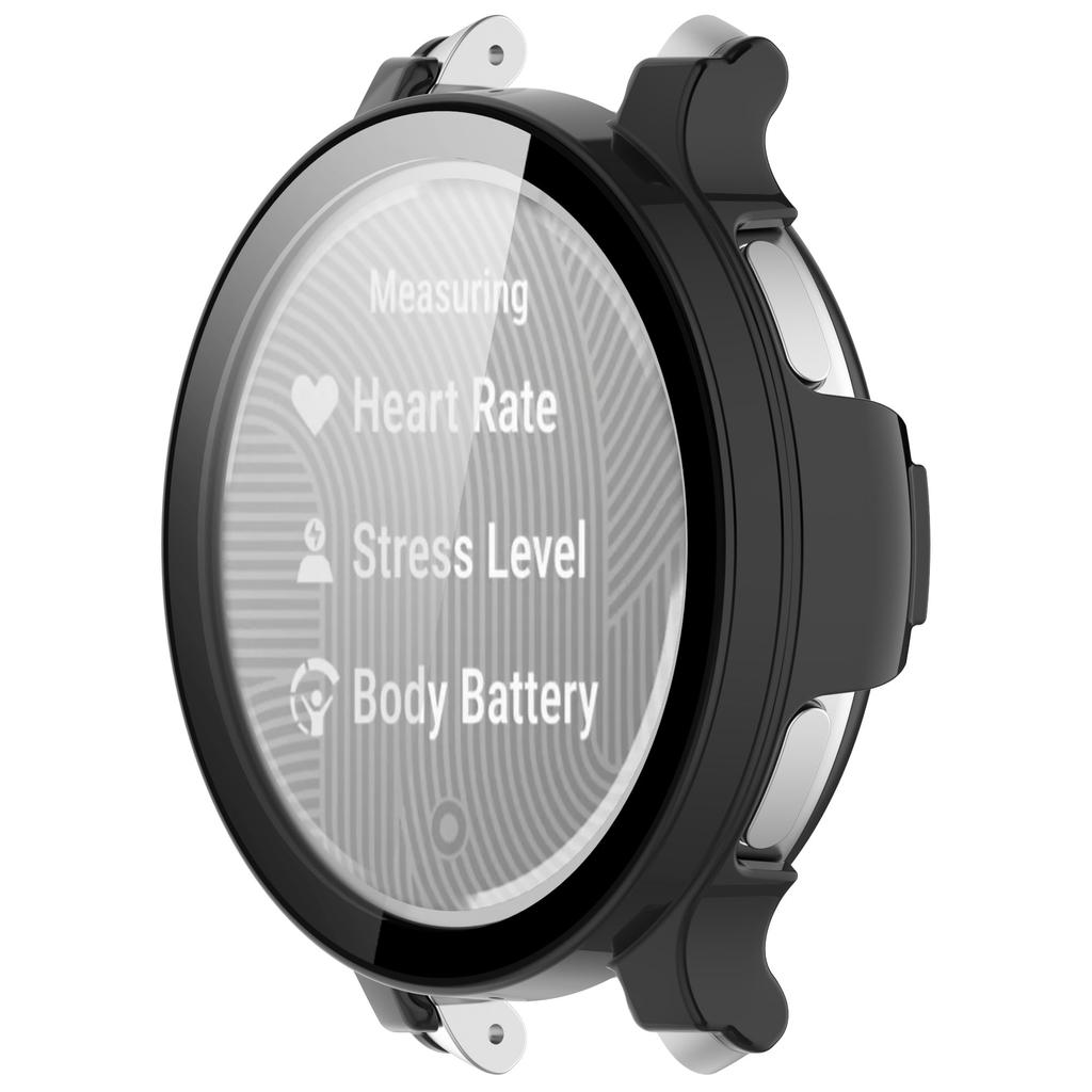 PC Glass Case For Garmin Lily 2 Active Smart Watch Screen Protector Full Cover Protective Bumper Shell Accessories Replacement