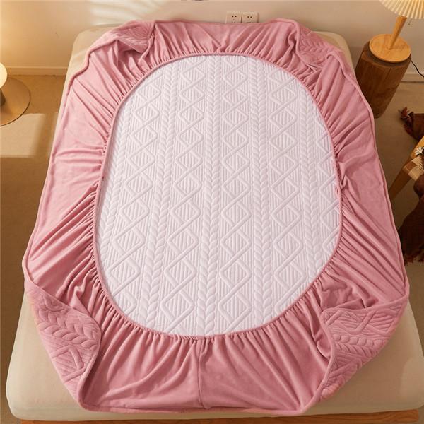 Новая мода, хлопковое утолщенное покрывало, бархатное зимнее теплое простынь, защитный чехол для матраса, утолщенное покрывало, наматрасник