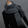 Winter Warm Cashmere Scarf for Men and Women Soild Color Female Shawls Wool Pashmina Thicked Blanket Scarves Muslim Hijab