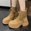 Women's Ankle Boots Autumn Fashion Shoes Woman Platform Botins Ladies Comfortable Walking Botas Altas Plataforma Mujer