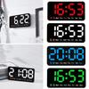 Temperature/Date Display LED Digital Clock Dual Alarms Table Alarm Clock  Living Room