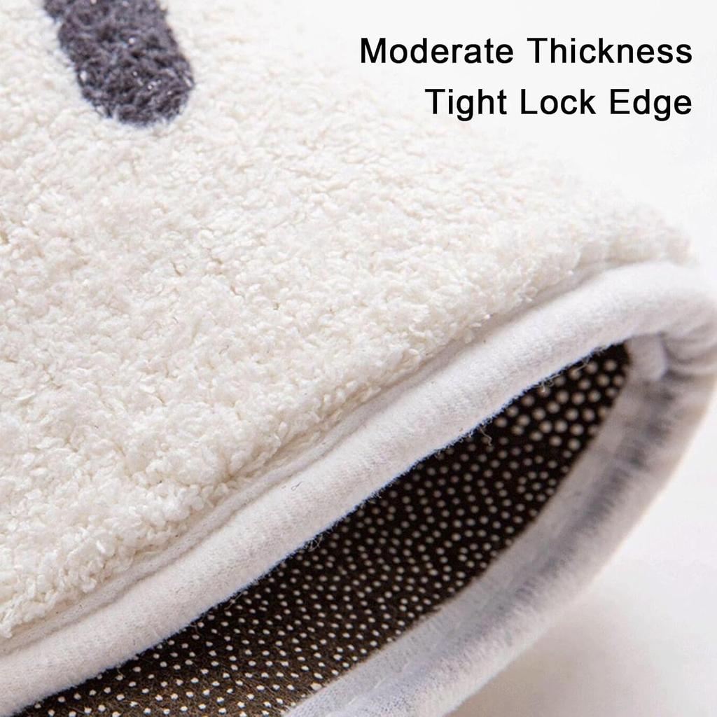 HM&DX Мультяшные коврики для ванной в форме акулы, Впитывающие нескользящие коврики для ванной, Удобный моющийся коврик для душа, Коврик для пола под кухонную раковину, для спальни, ковер для зоны