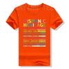 Hispanic Heritage Month National Latino Countries Flag T-Shirt Letters Printed Graphic Tee Top La Herencia Hispana Women Clothes