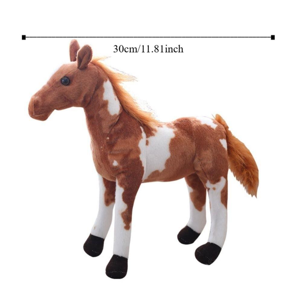Simulation Horse Simulation Horse Plush Toys Simulation Horse Plush Doll Birthday Gift