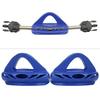KEEP DIVING Black Rubber Shoe Lace Heel Strap for Swim Fins Swimming Fin Accessory blue