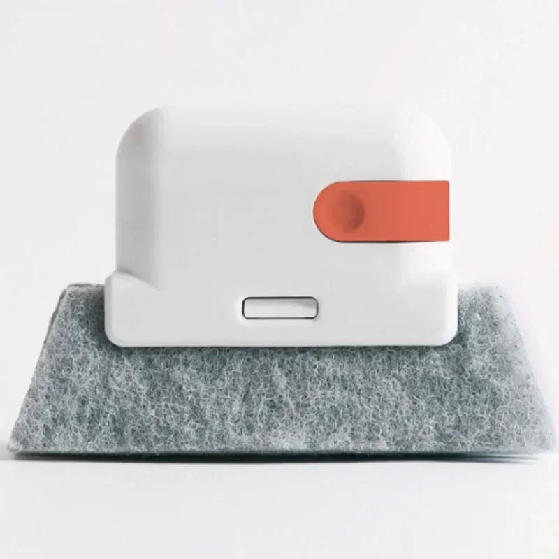 2 в 1 инструмент для очистки пазов, оконная рама, дверная щетка для чистки пазов, инструменты для очистки направляющих раздвижной двери, ручной очиститель щелей