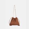 "Woven Garbage Bag" High-silk Matte Cowhide Hand-knitted Shoulder/cross-body Bag