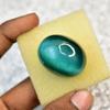 Brazilian Natural Green Cat'S Eye Cabochon Cut 122 ct Loose Gemstone for Jewelry Making and Crafts