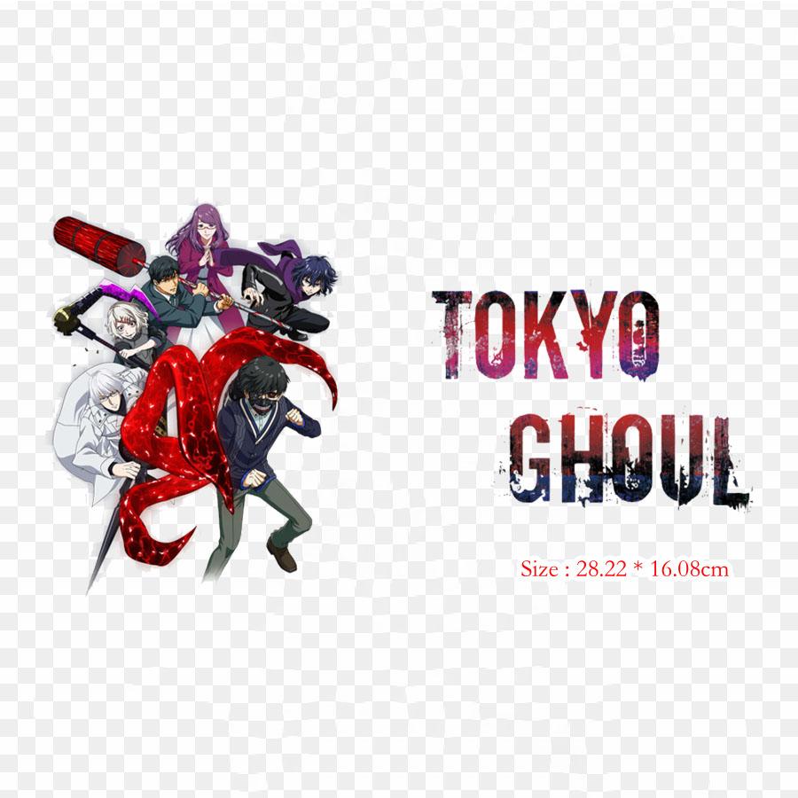 Tokyo Ghoul Ken Kaneki Re 1 Iron On Patches For Clothing Applique Stickers On Clothes Heat-Sensitive Custom Patch