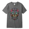Unisex T-Shirt High Quality Cottont-Shirt Street Style Loose Cool Skull Printed Unisex T Shirt Casual Short Sleeve For Unisex