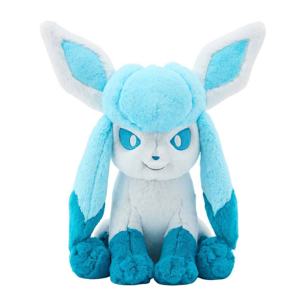 Оригинальная пушистая обнимашка из Pokemon Center Глейсеон