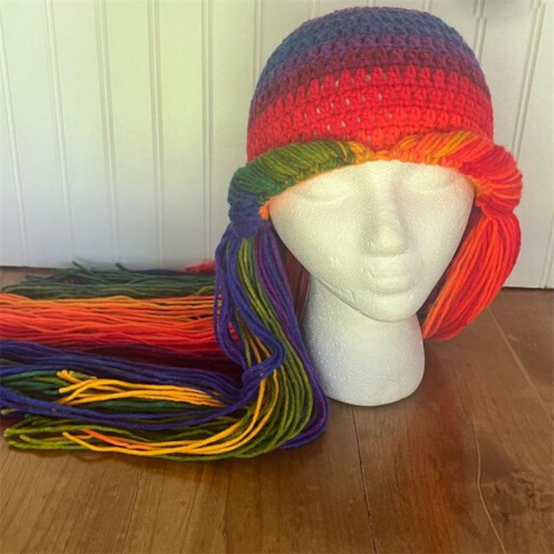 Новый анимированный персонаж, связанный вручную крючком, шляпа-парик с пикулями из Металлопокалипсиса