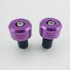 Szmsmy Специальный Баренды! Грипса на руль для мотоциклов Алюминиевые специальные заглушки! Грипса на торец руля для мотоциклов Алюминий (фиолетовый)