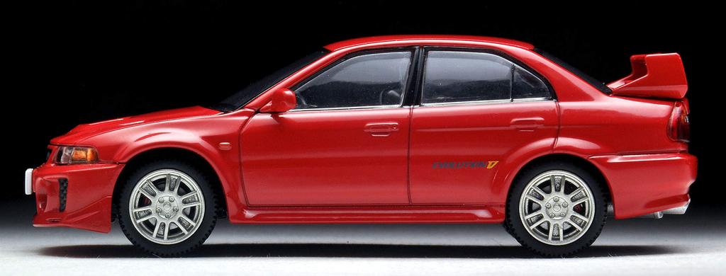 Tomica Limited Vintage Neo Mitsubishi Lancer GSR Evolution V Красный Готовый продукт 1/64 LV-N187b