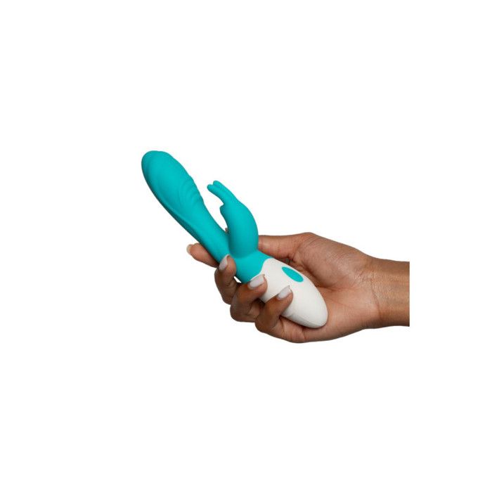 Vibromasseur - Leda - Bleu - Silicone - 10 réglages de vibration - Adulte