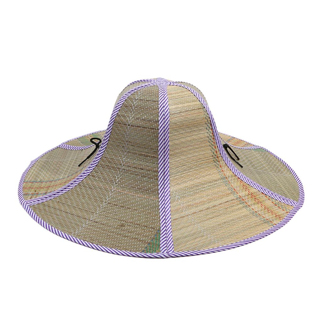 New Straw Hat Large Brim Foldable Soft Sun Hat Women Men Summer Beach Cap Fisherman's Cap Outdoors Fishing Sun Protection