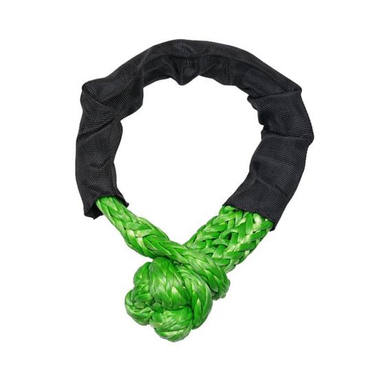 Synthetic Soft Shackle 56000 Lbs Breaking Strength 22" Length Shackle Rope Heavy Duty Tow Shackle for Off-Road Truck SUV