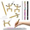 Magnetic Fidget Pen Decompression Magnet Metal Writing Toy Stress Relief Multifunctional Deformable Writing Pen Kids Toy