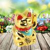 gold Car Dashboard Auspicious Ornament Travel Souvenir Cat Decor  Car Interior Decoration