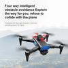 Новый профессиональный дрон K90 Max 4K HD ESC 3 камеры бесщеточный двигатель GPS 5G WIFI 360 обход препятствий складной квадрокоптер для аэрофотосъемки игрушка в подарок