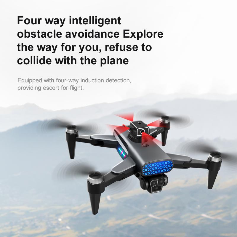 Новый профессиональный дрон K90 Max 4K HD ESC 3 камеры бесщеточный двигатель GPS 5G WIFI 360 обход препятствий складной квадрокоптер для аэрофотосъемки игрушка в подарок