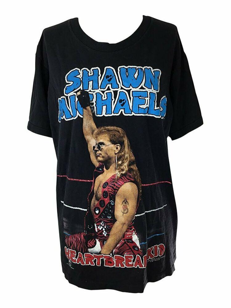 Забавная футболка Icon Shawn Michaels, винтажные футболки унисекс