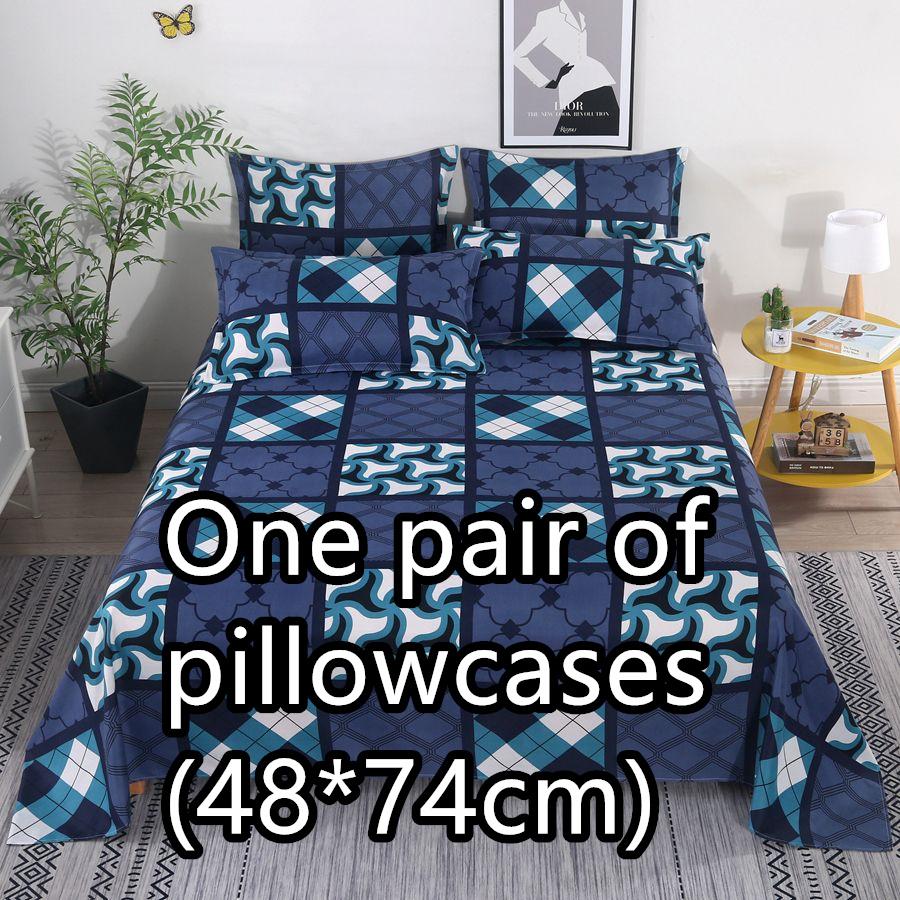 Постельное белье из мягкой ткани с цветочным рисунком для всех сезонов - Доступно в размерах для двуспальной и односпальной кровати