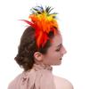 Feather Headband 1920S Mardi Gras Headband Flapper Feather Headband Flapper Headpiece Burlesque Headpiece With Feathers