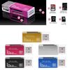 Fast Speed USB 2.0 Multi Memory Card Reader for SD/SDHC MMC TF MS M2