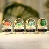 Cartoon Green Plant Crystal Ball Resin Ornaments Children Birthday Gift Bedroom Living Room Decoration